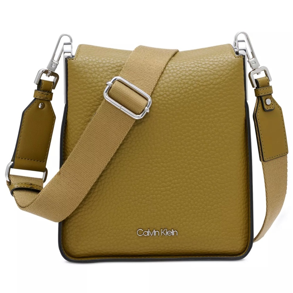 Calvin Klein Brand: Fay Small Adjustable Crossbody with Magnetic Top Closure